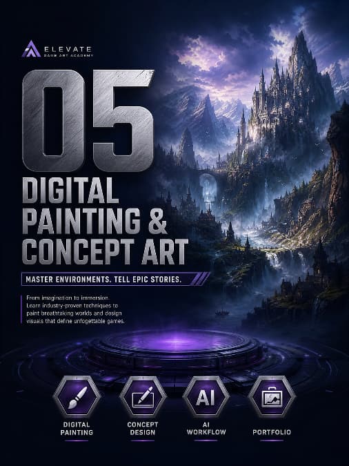 AI DIGITAL PAINTING & CONCEPT ART (AI INTEGRATION)